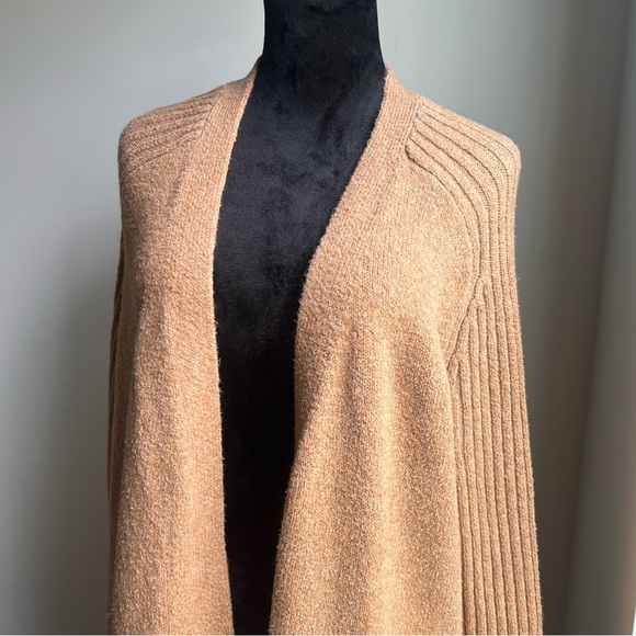 Christian Siriano Tan Open-Front Cardigan - 1X - Picture 8 of 9